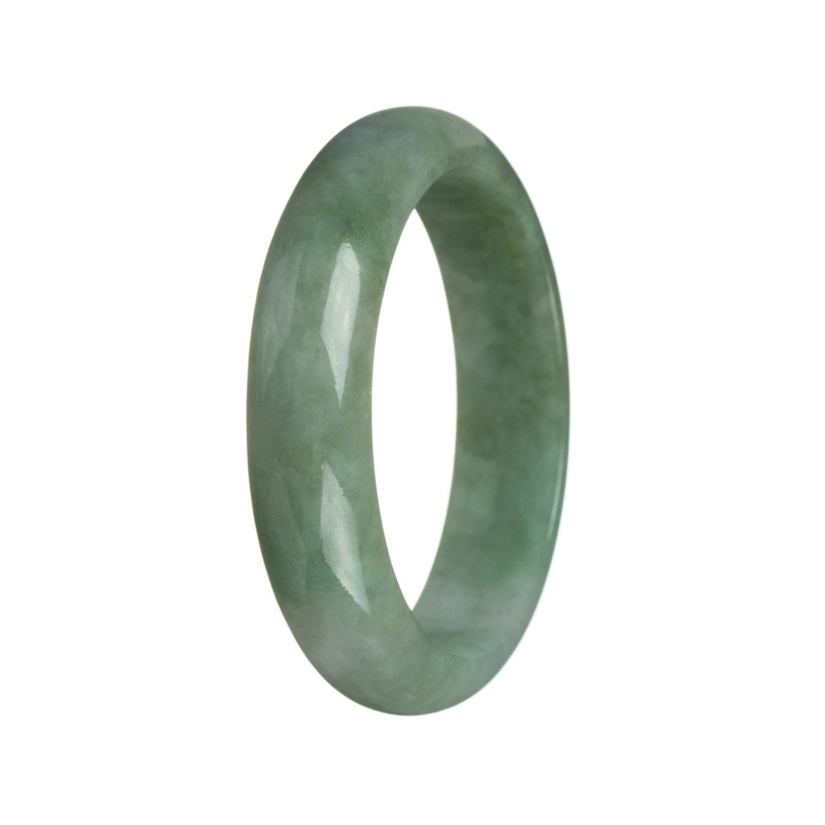 62mm Grade A Jadeite Jade Bangle - MAYS