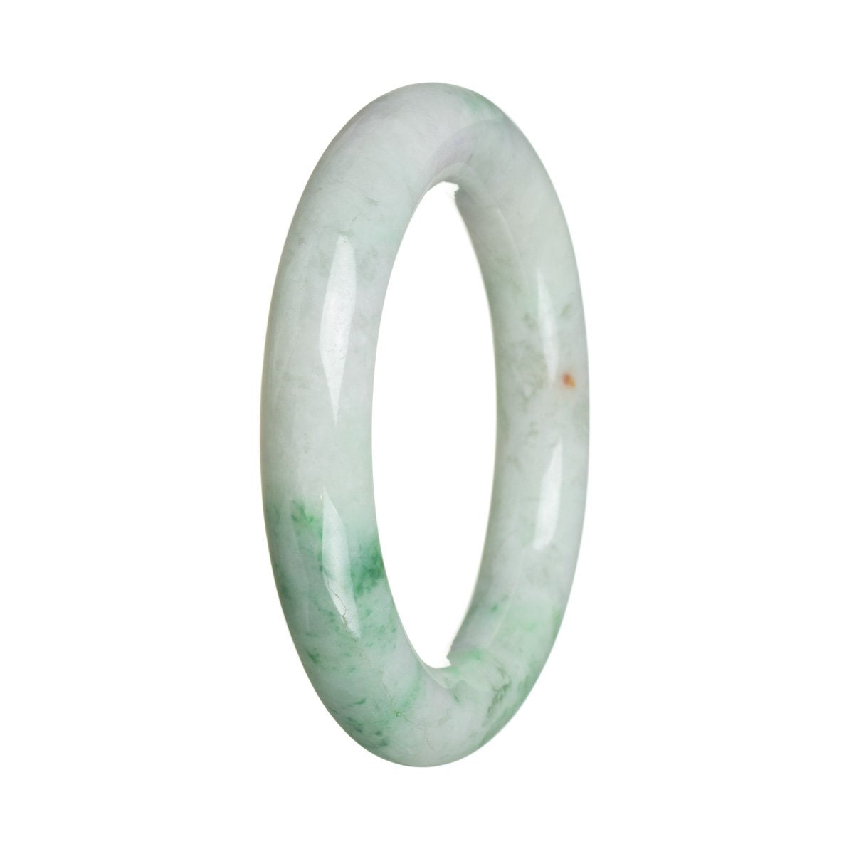 56mm Grade A Jadeite Jade Bangle - MAYS