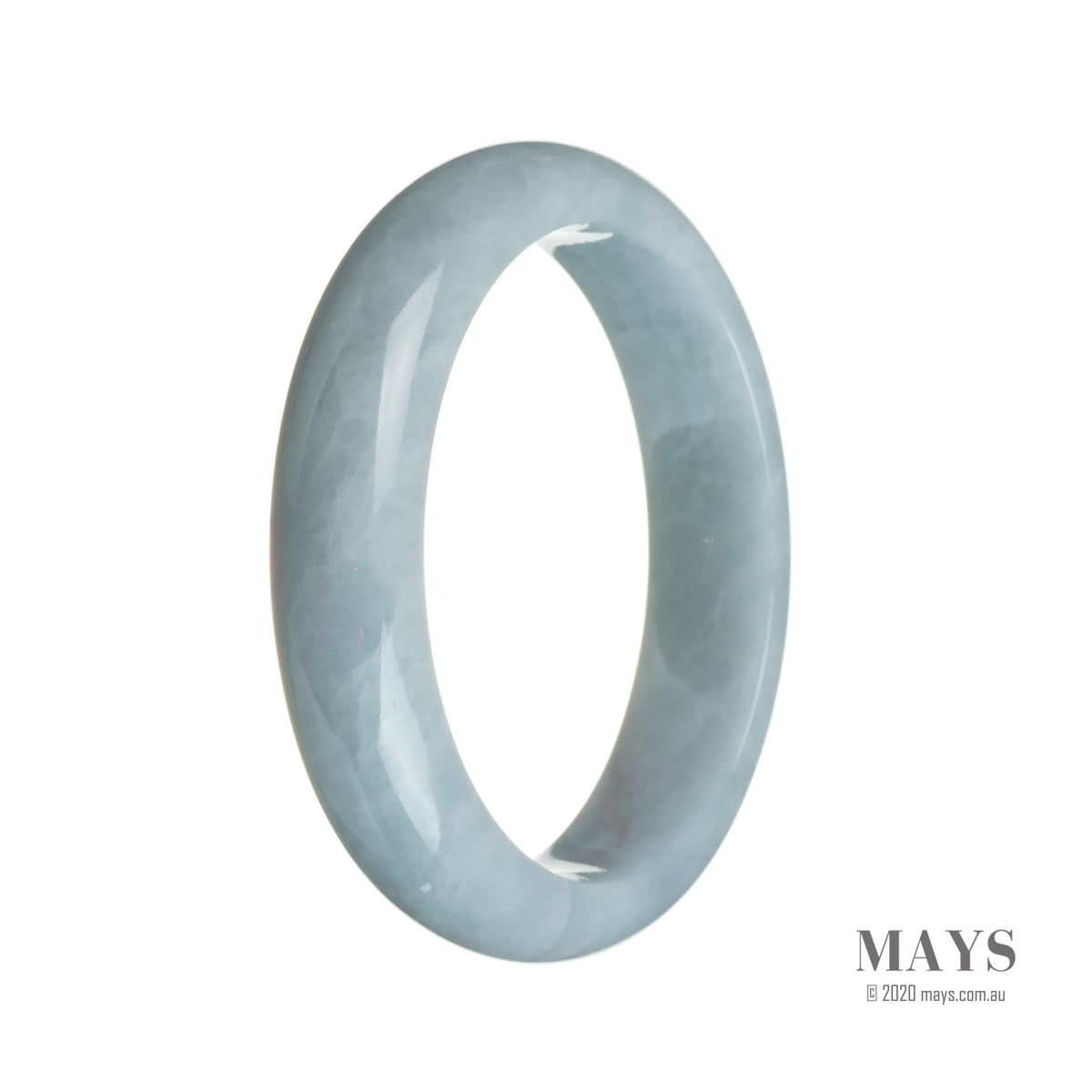 59mm Grade A Jadeite Jade Bangle - MAYS