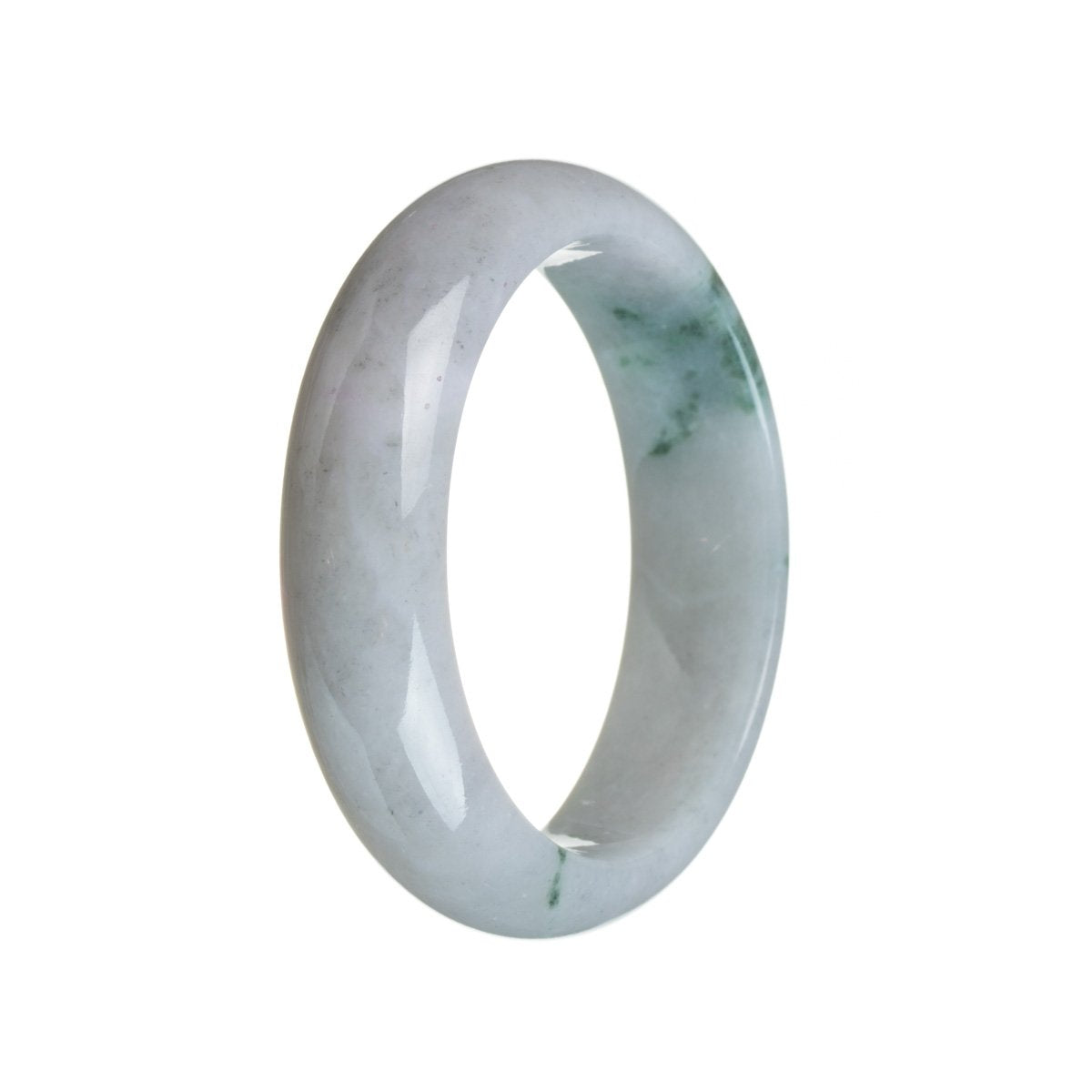 54mm Grade A Jadeite Jade Bangle - MAYS