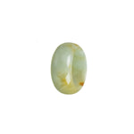 Certified Bluish Green Burmese Jade Band - Size U