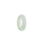 Certified White with Green Jadeite Jade Ring  - Size R 1/2