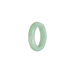 Real Light green with apple green Jade Band - Size S