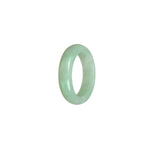 Real Light green with apple green Jade Band - Size S