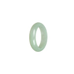 Certified Pale green Burma Jade Band - Size T