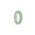 Certified Light Green Jade Band - Size S 1/2