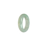 Authentic Icy Pale Green Jadeite Jade Ring - Size S