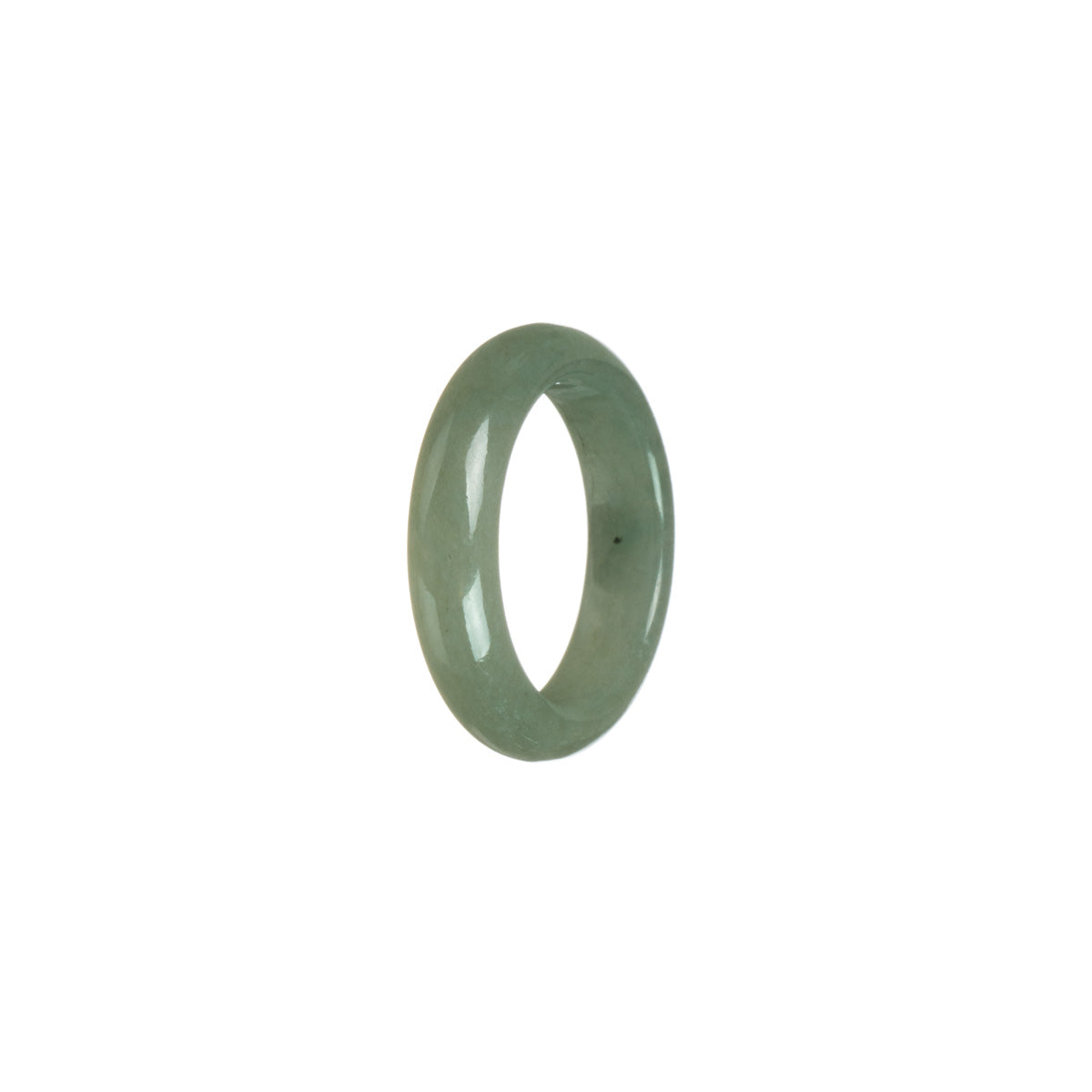 Real Olive Jade Ring- Size R 1/2