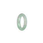 Real Pale Green Jade Band - Size S 1/2