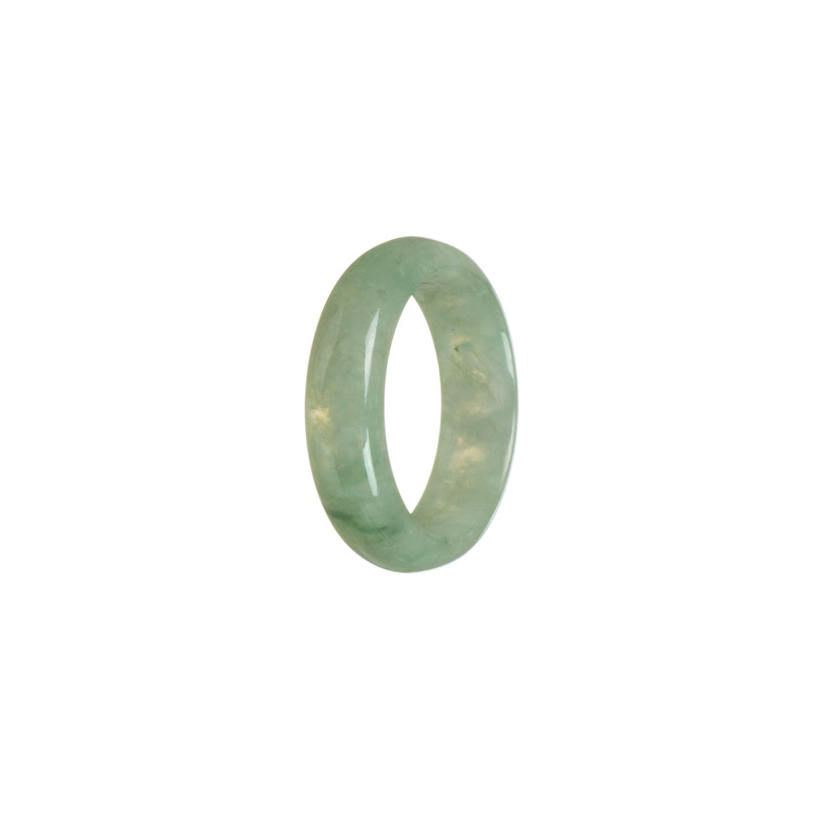 Certified Green Jade Band - Size S 1/2