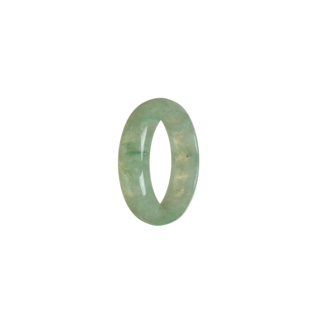 Certified Green Jade Band - Size S 1/2