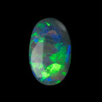 0.61ct Blue Green Solid Opal from Australia