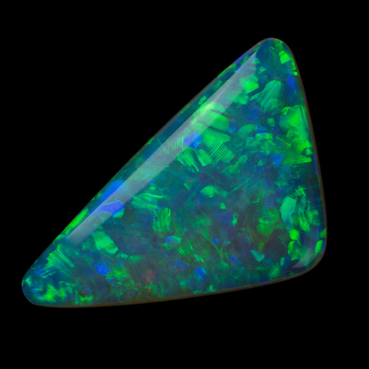 2.01ct Lighting Ridge Australian Solid Black Opal