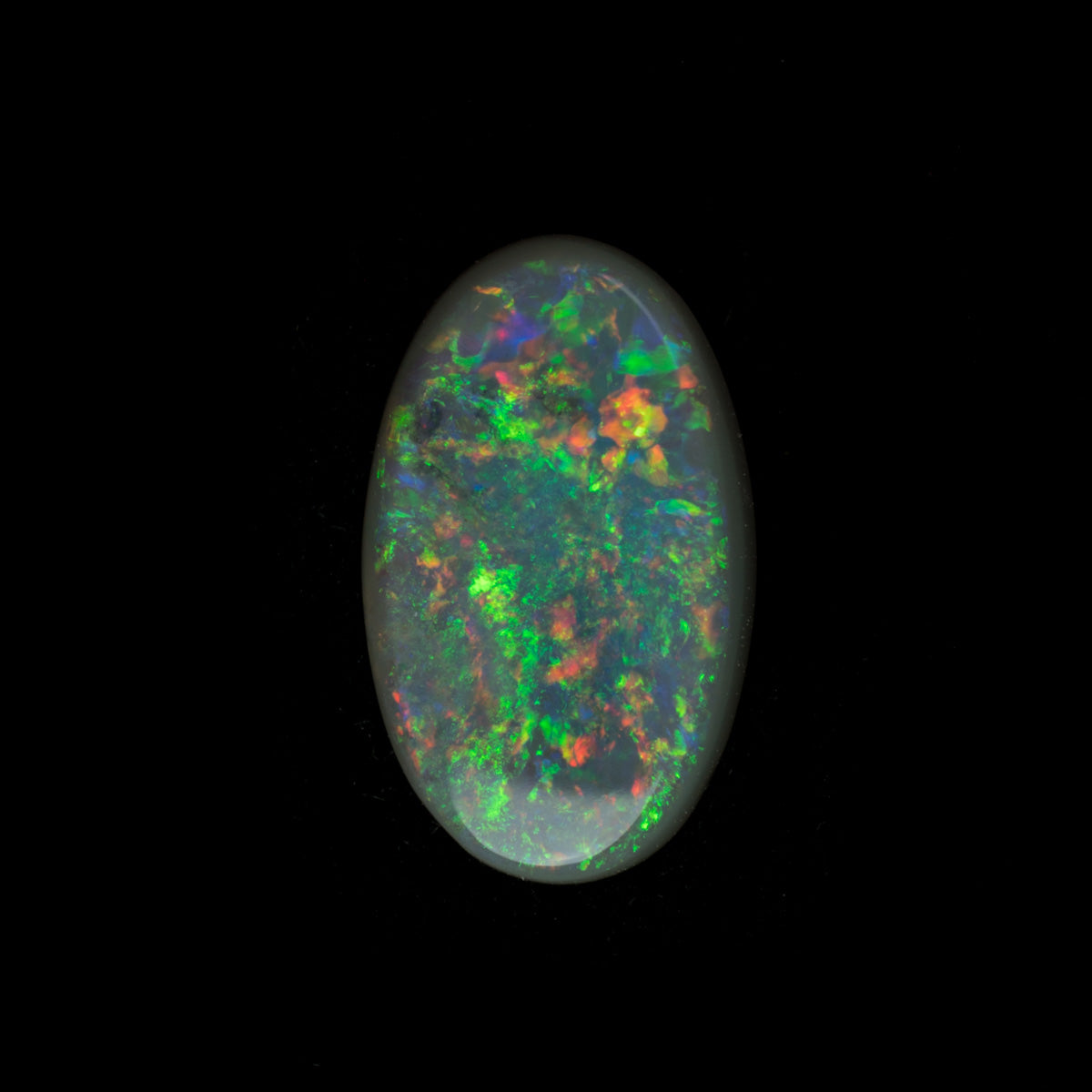 0.82ct Lighting Ridge Australian Solid Black Opal