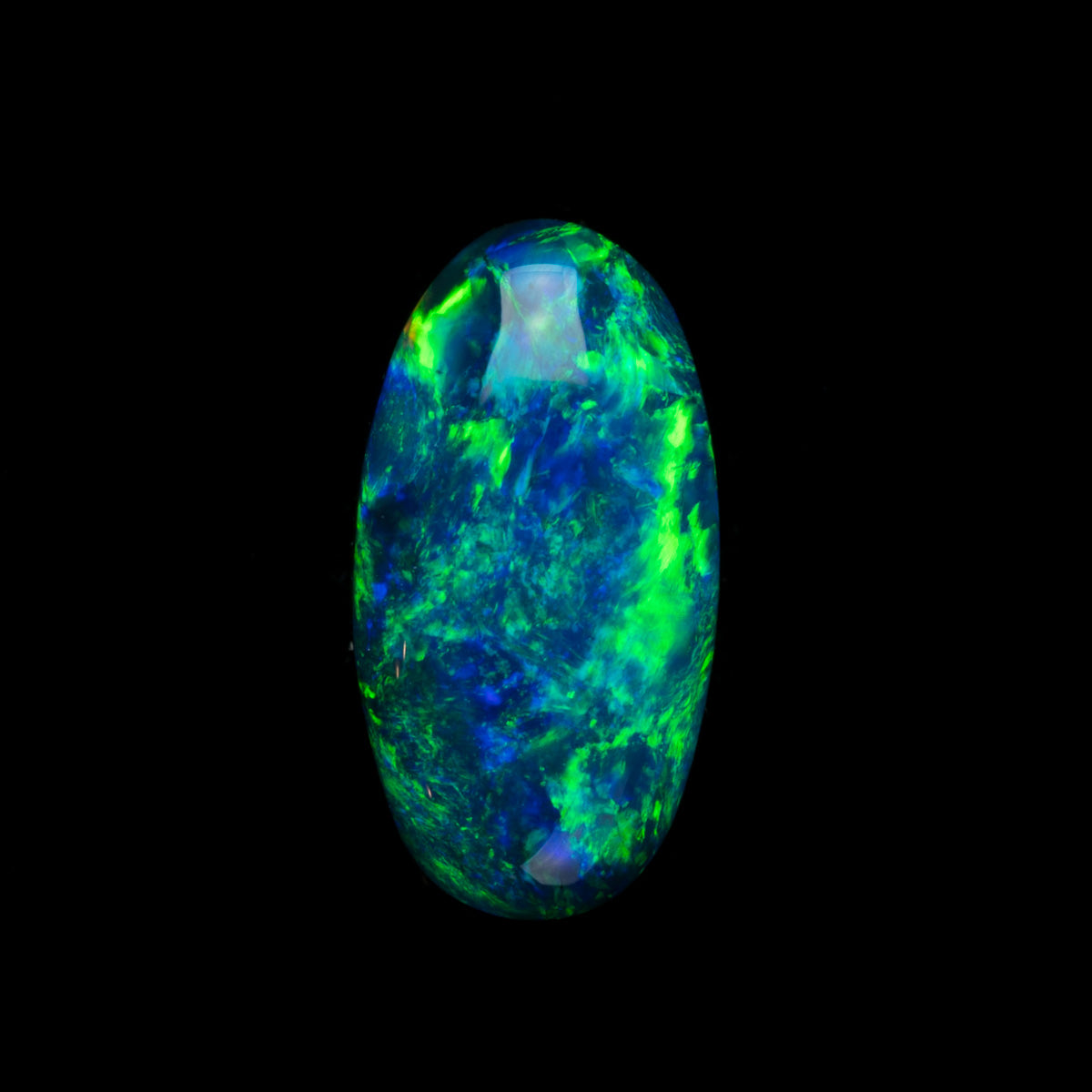 0.95ct Lighting Ridge Australian Solid Black Opal
