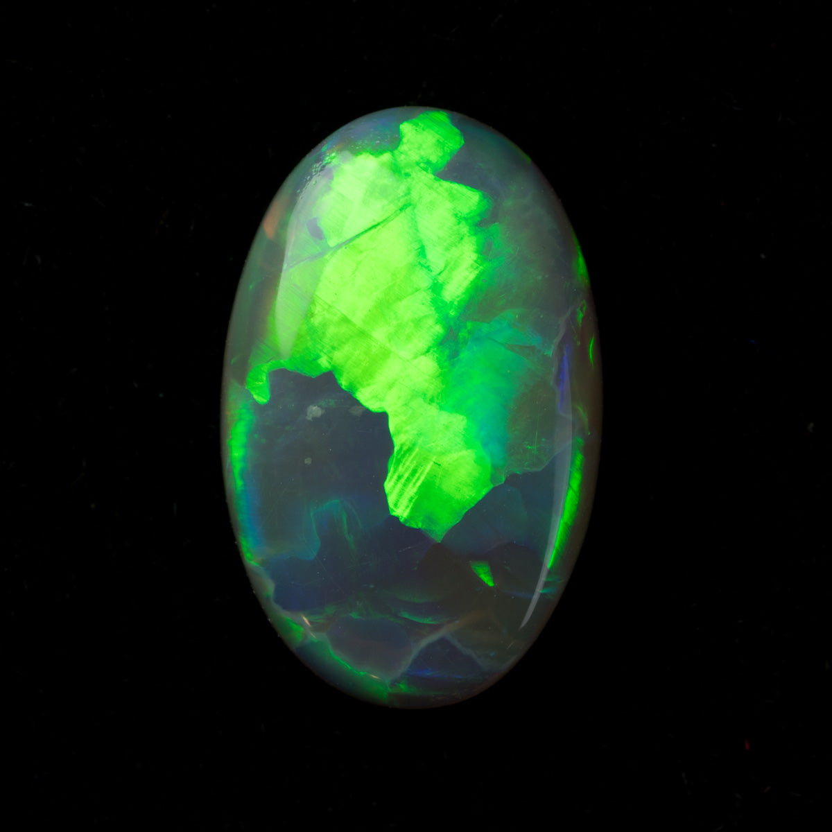 1.50ct Lighting Ridge Australian Solid Black Opal