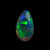 1.87ct Lighting Ridge Australian Solid Black Opal