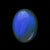 1.71ct Bright Blue Natural Crystal Opal