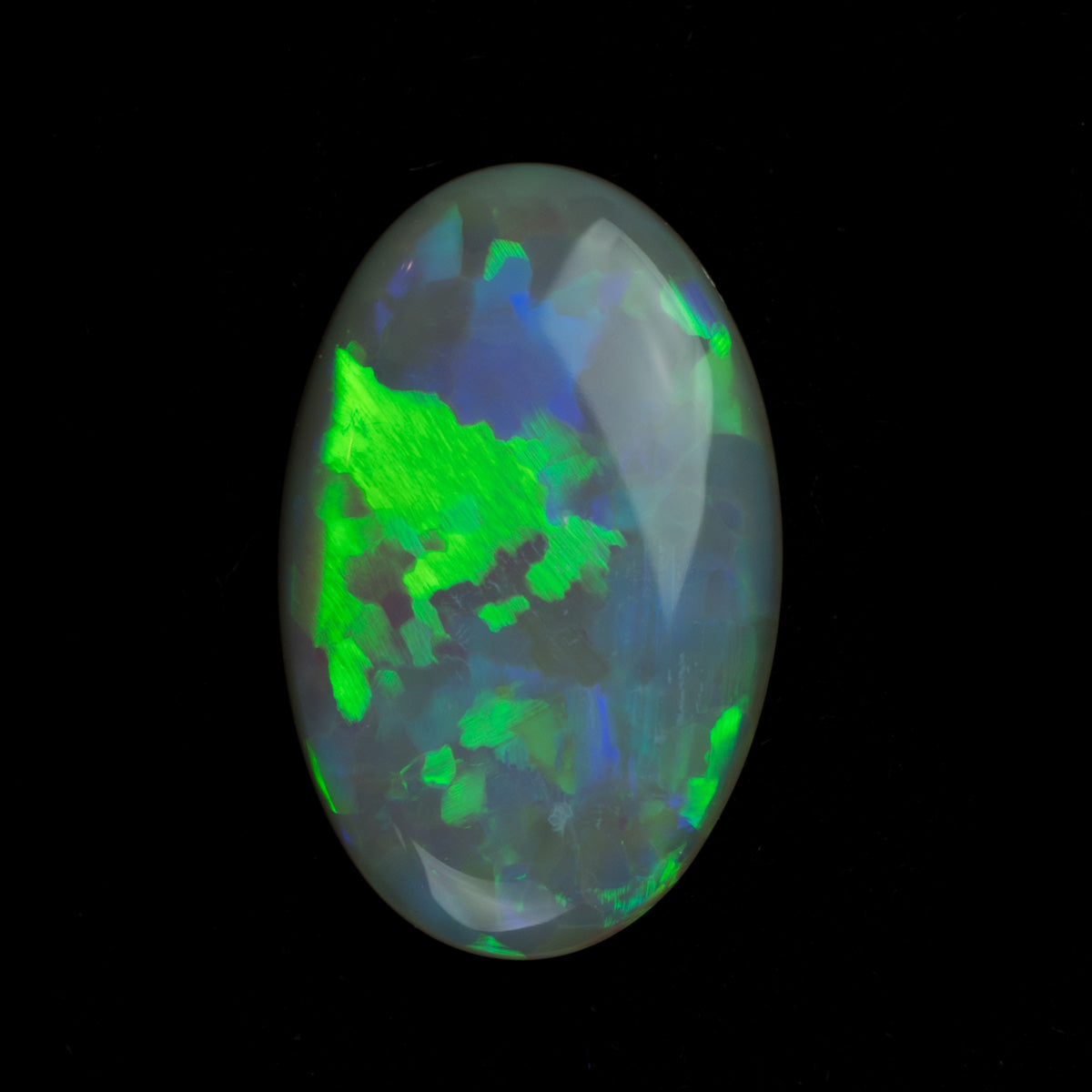 0.89ct Oval Natural Solid Opal Cabochon