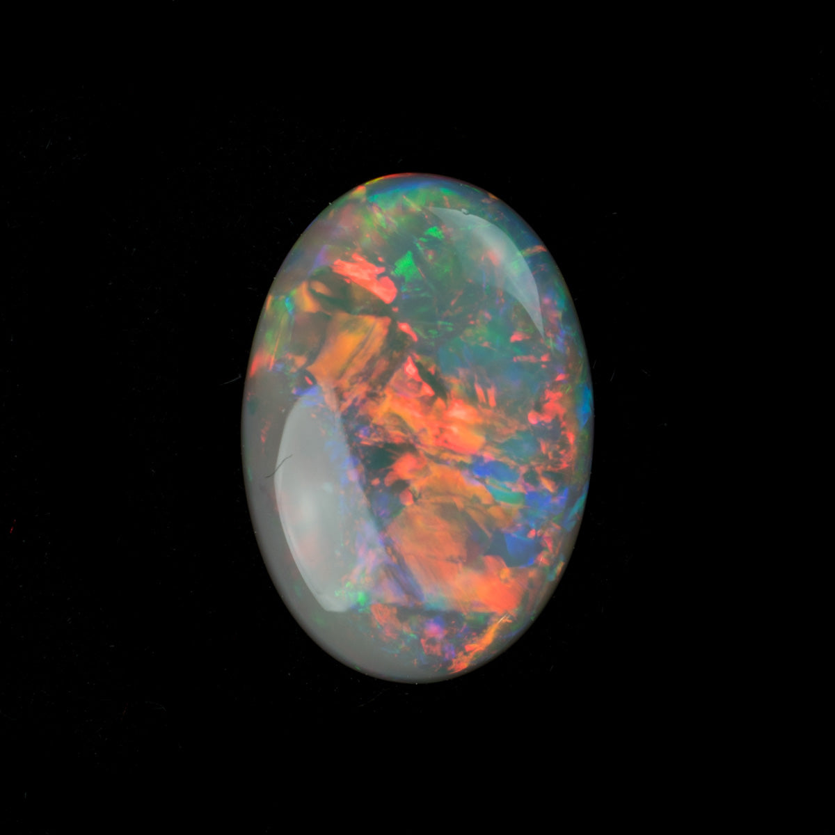 0.92ct Bright Orange Opal from Australia