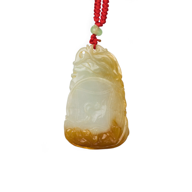 Coin Money Jadeite Jade Pendant - MAYS