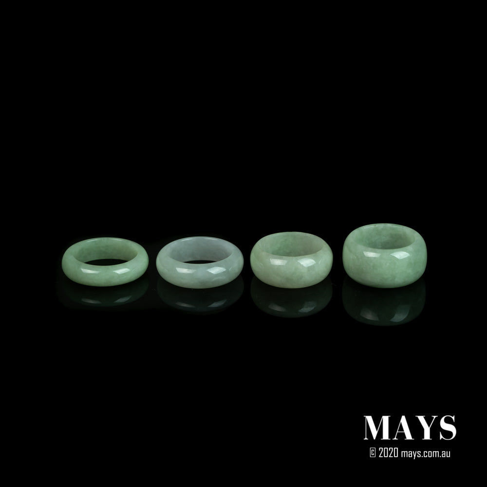 Heavenli Pale Green Jadeite Jade Ring