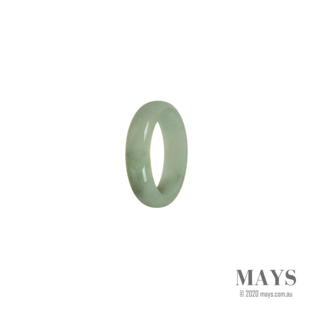 Loveli Apple Green Hua Jadeite Jade Ring