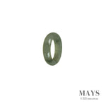 Loveli Deep Green Hua Jadeite Jade Ring