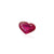1.0ct Heart Shaped Burmese Ruby - MAYS