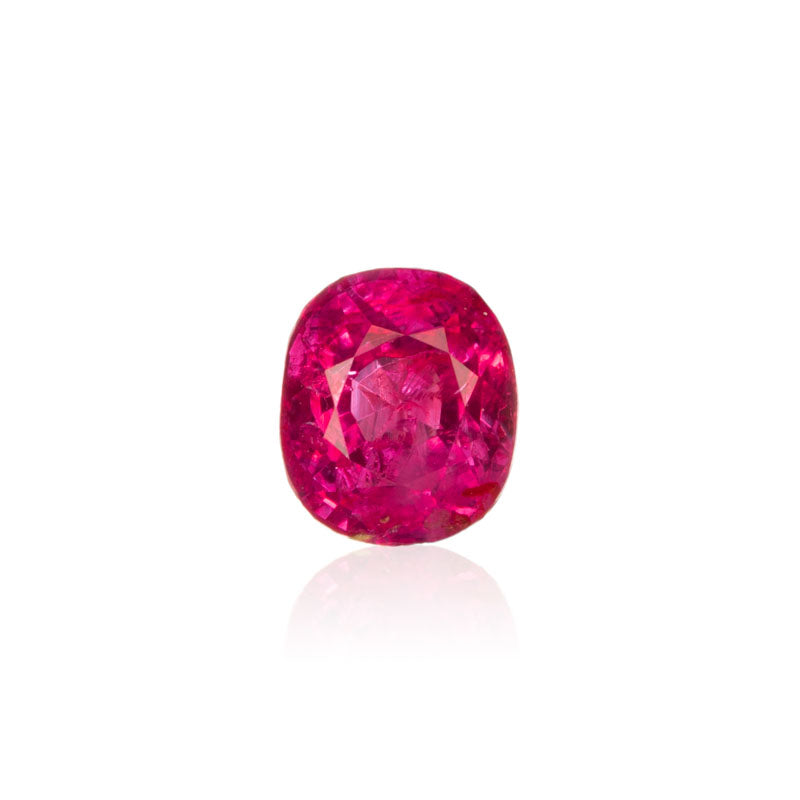 0.88ct Vibrant Red Burmese Ruby - MAYS