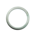 58mm Natural Burmese Jade Bangle - MAYS