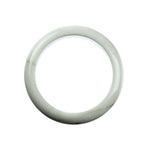58mm Natural Burmese Jade Bangle - MAYS