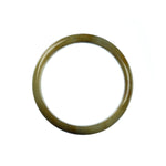 57mm Natural Burmese Jade Bangle - MAYS