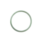 Certified Natural Pale Green Jadeite Bangle Bracelet - 52mm Thin