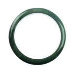 78mm Natural Burmese Jade Bangle - MAYS
