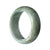A flat, untreated grey jade bangle with a diameter of 62mm from MAYS.