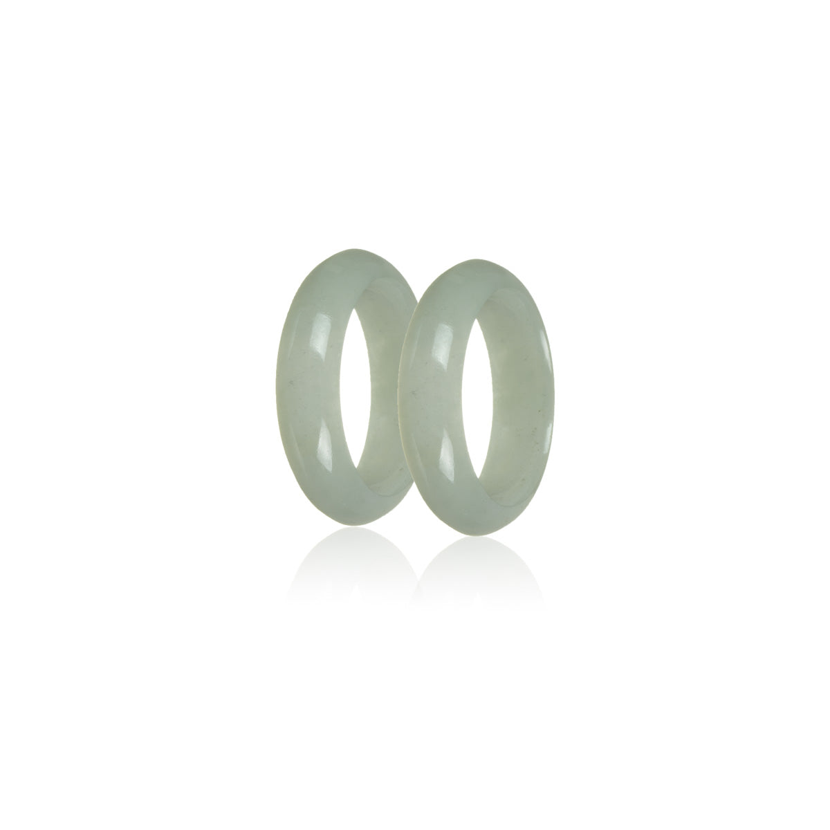 Tranquilliti Pale Green Jadeite Jade Ring