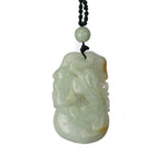 Zodiac Tiger Jadeite Jade Pendant - MAYS
